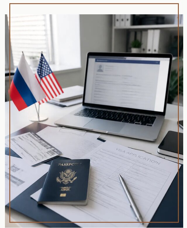 Оформление визы в США для туристов и бизнеса в Ржеве