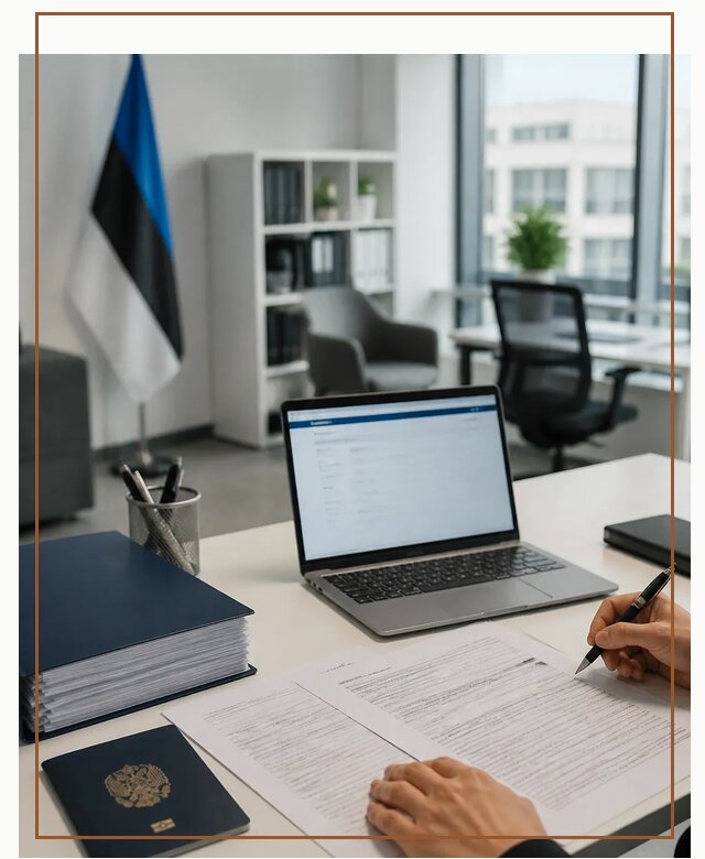 Оформление ВНЖ в Эстонии для переезда и легального проживания в Ржеве